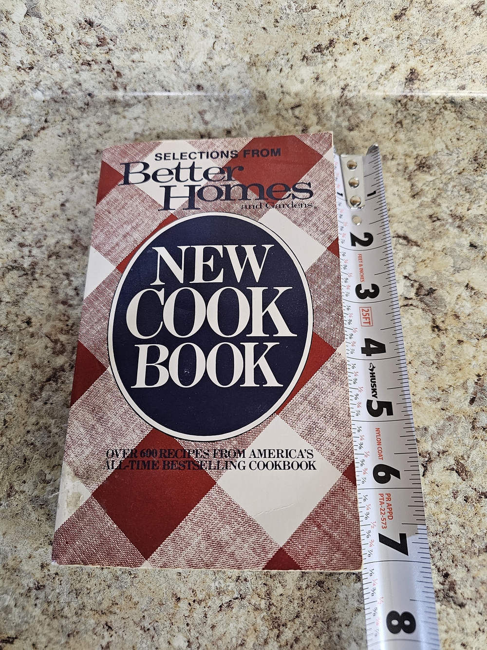 Vintage Better Homes And Gardens Red Plaid New Cook Book